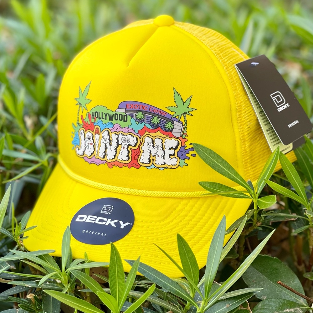 BRAND NEW JOINT ME TRUCKER HATS UNISEX PRINTED IN CALIFORNIA CHECK THS DETAIL